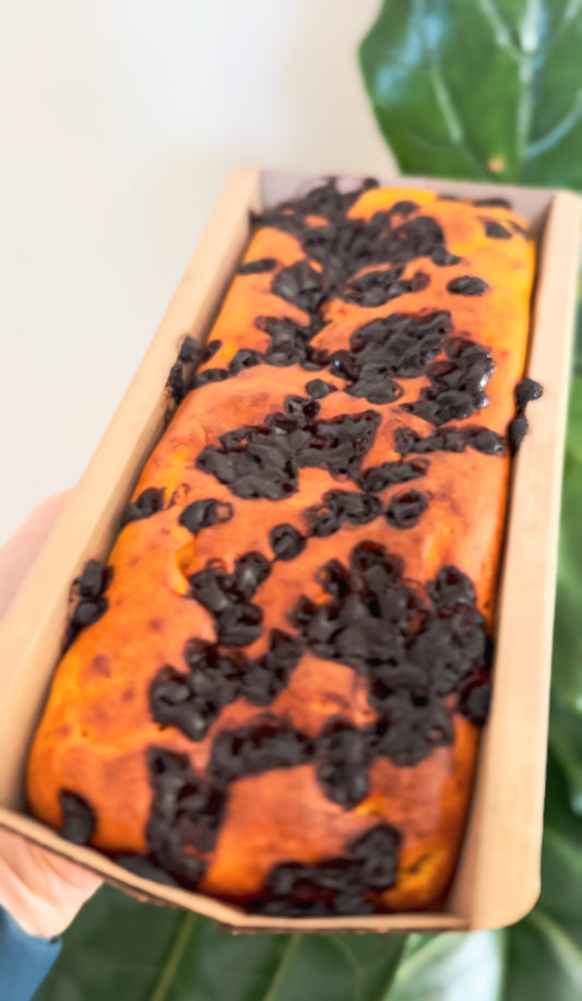 Protein Carrot Cake with Chocolate Chips