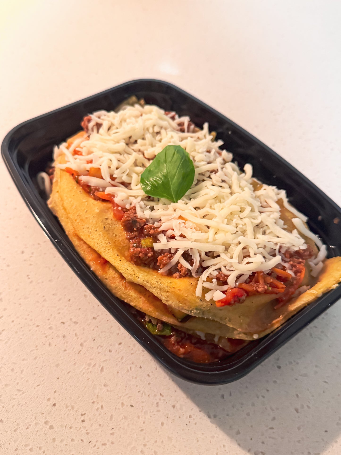 LASAGNA NATFOOD – Beef & Veggie Crepioca Lasagna
